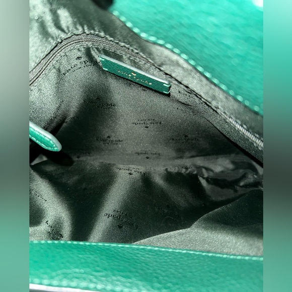 Kate Spade Green Leather Shoulder Bag - Picture 15 of 16